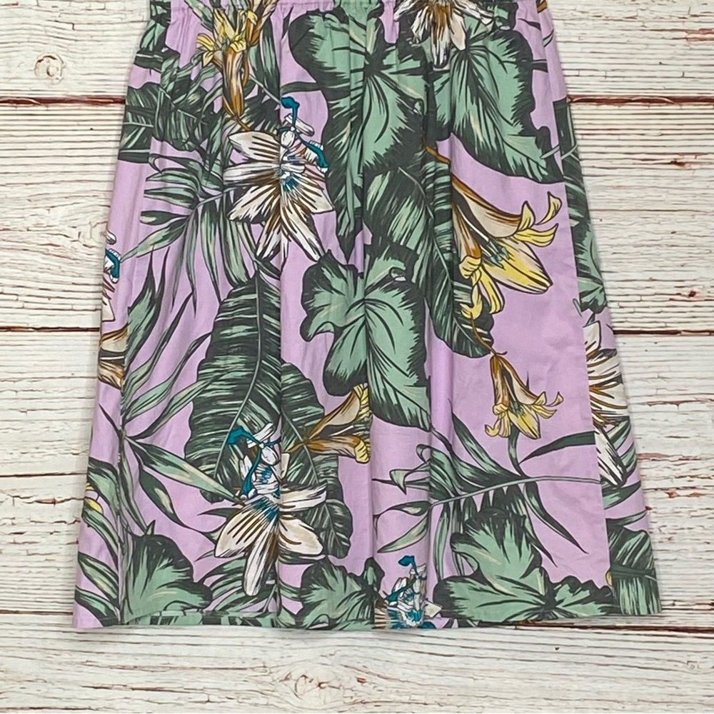 J Crew Factory Floral Print Poplin Cami Dress Sz XS - Picture 12 of 16